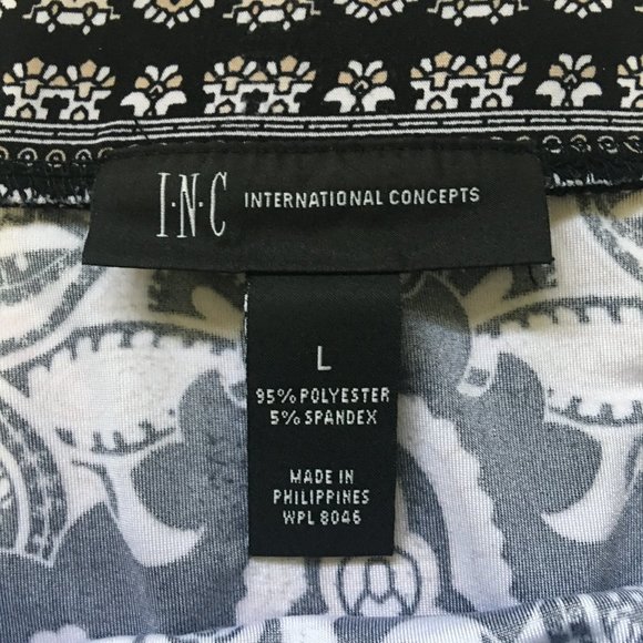 INC International Concepts asymmetrical skirt - Picture 7 of 8